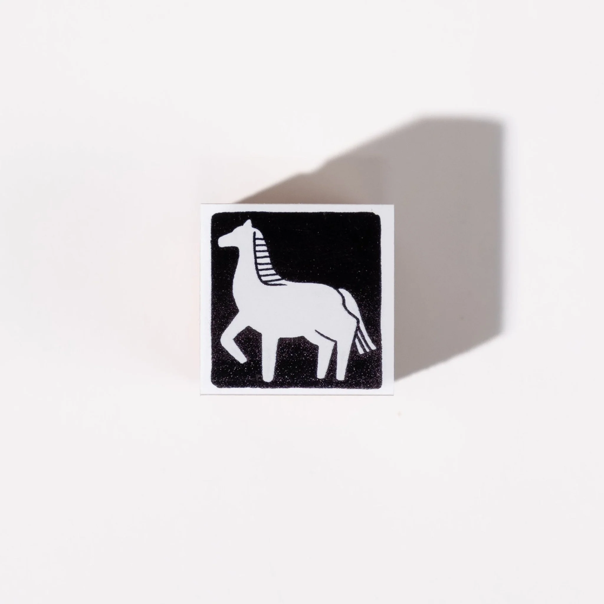 Horse Zodiac Wood Stamp / Morita Inbou