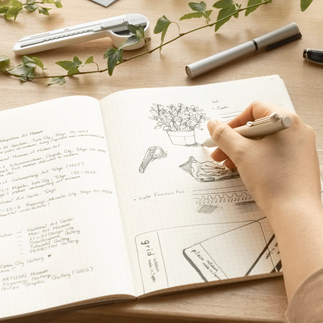 isshoni. Number Notebook Grid / DAIGO - Image 5
