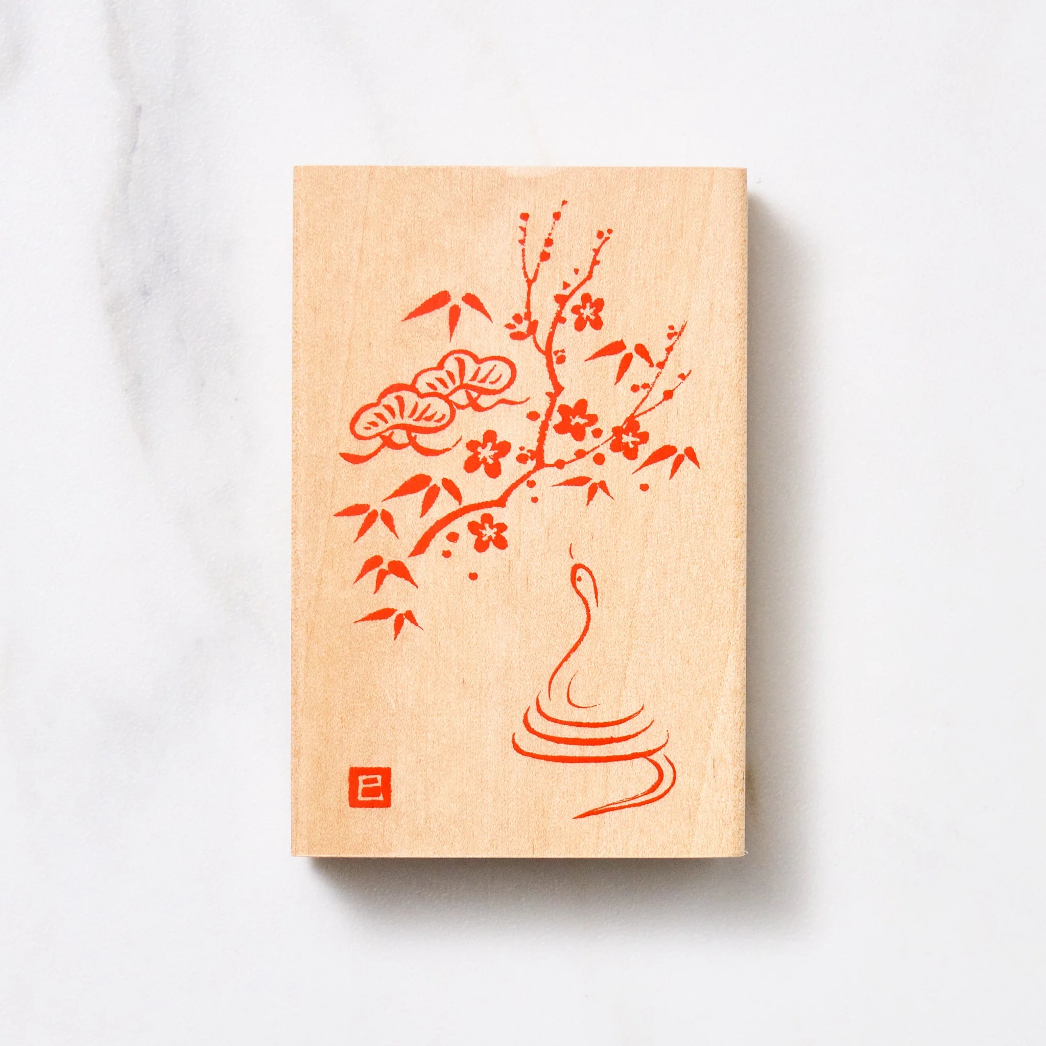 Japanese New Year 2025 Extra Large Stamp / KODOMO NO KAO - Image 5