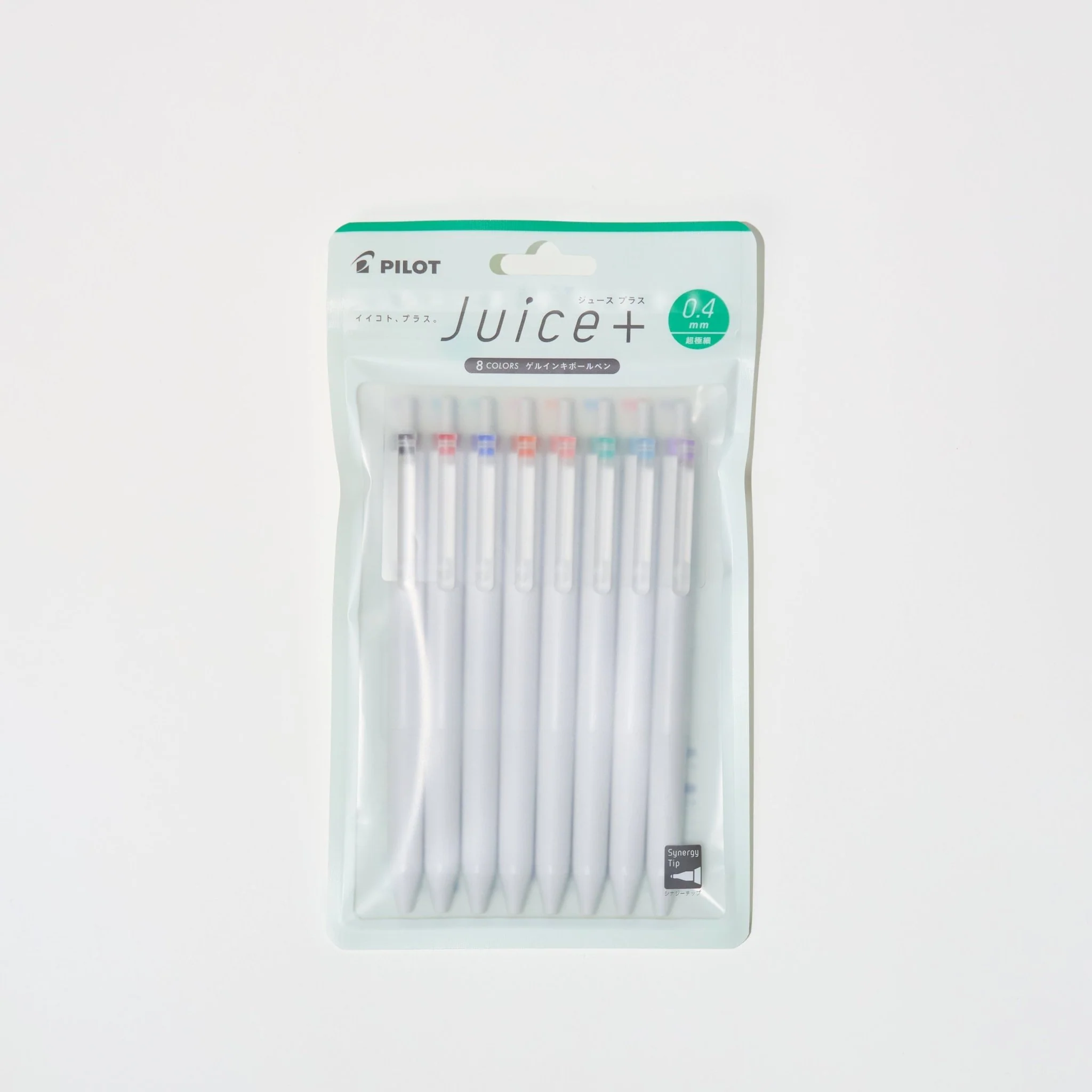 Juice+ Gel Pen 0.4mm 8 Color Set / Pilot