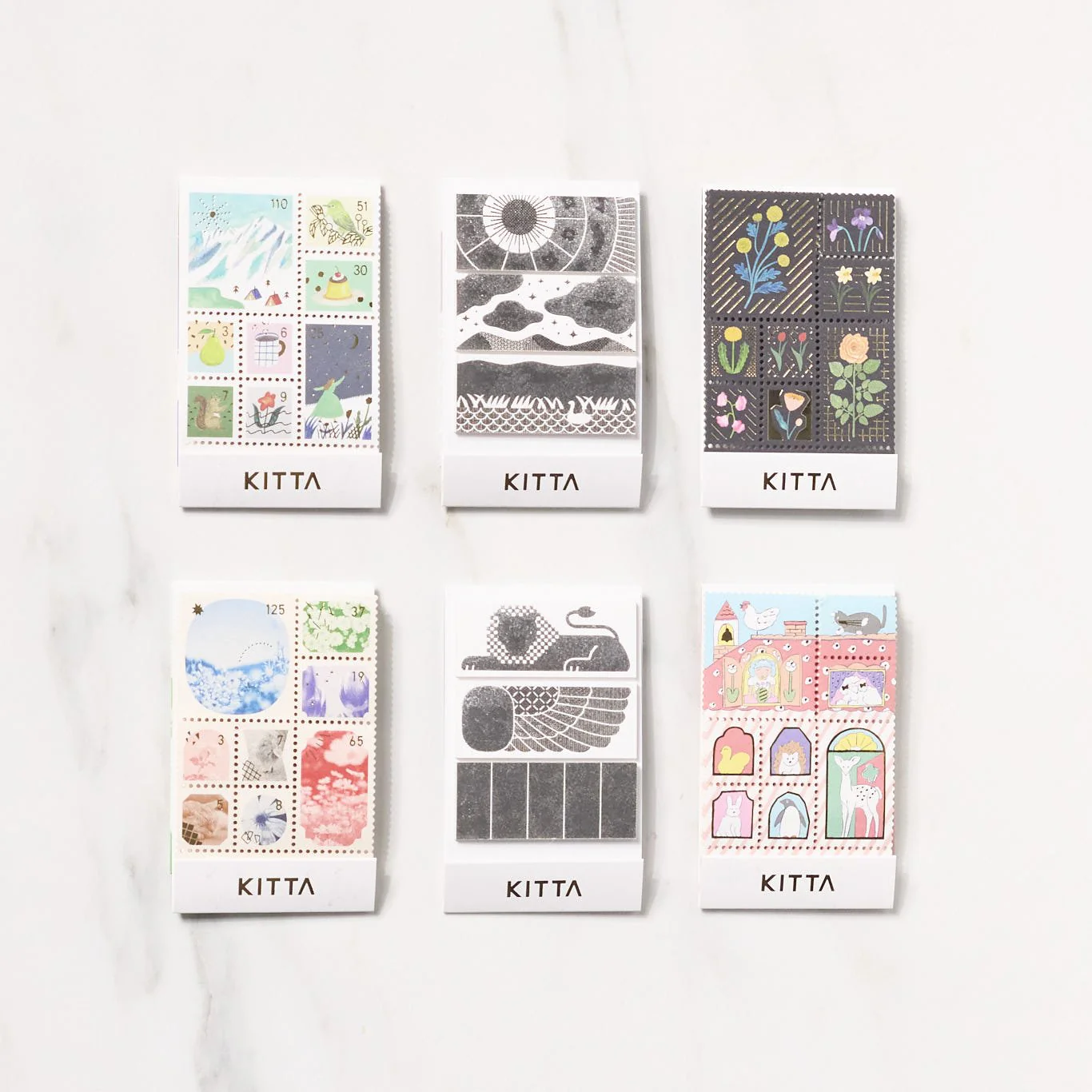 KITTA Masking Tape Stickers Vol. 14 / KING JIM