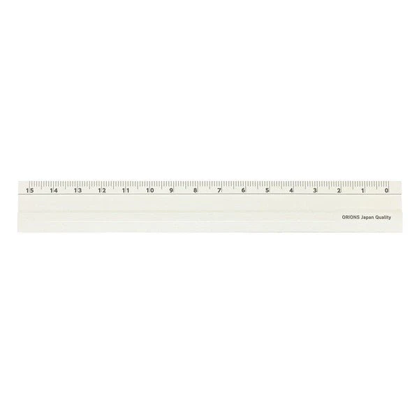 Kiwami LR Ambidextrous Aluminum Ruler 15cm / KYOEI PLASTIC - Image 2