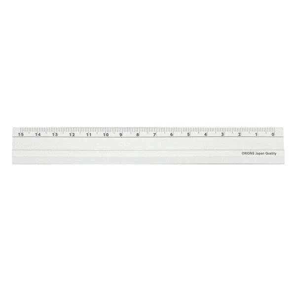 Kiwami LR Ambidextrous Aluminum Ruler 15cm / KYOEI PLASTIC - Image 3