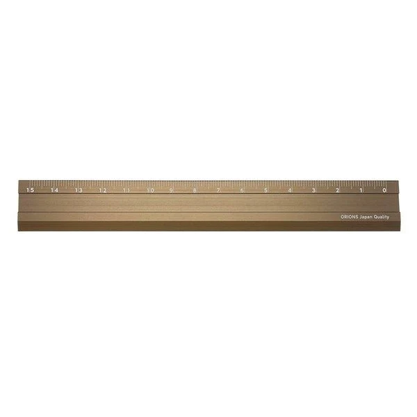 Kiwami LR Ambidextrous Aluminum Ruler 15cm / KYOEI PLASTIC - Image 4