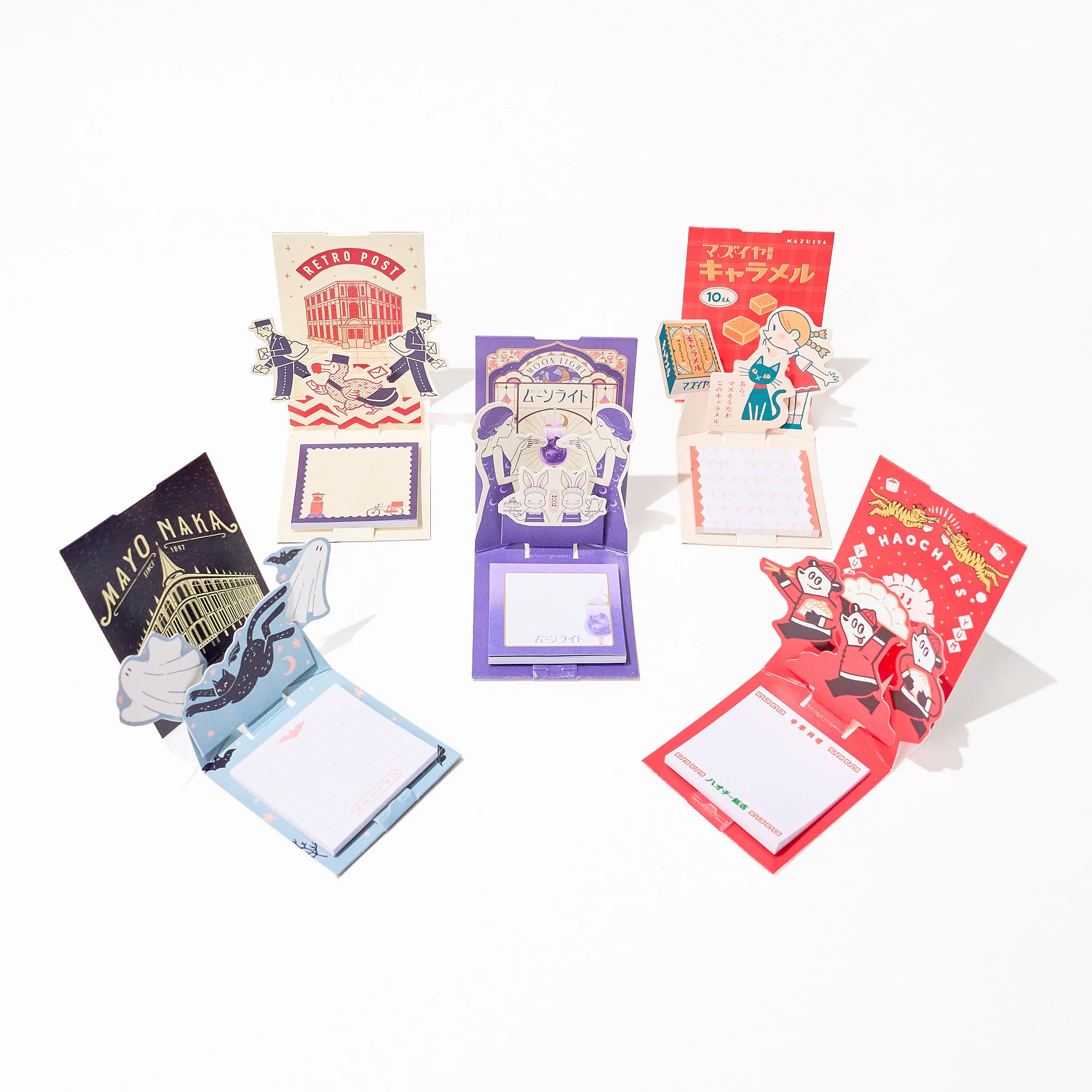 La KULA x ob1toy Retro Post Pop-Up Sticky Note / shikisaisai