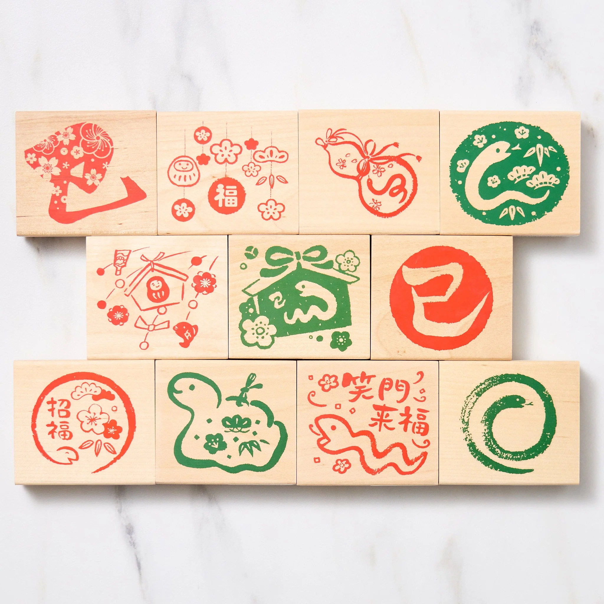 Japanese New Year 2025 Large Stamps / KODOMO NO KAO