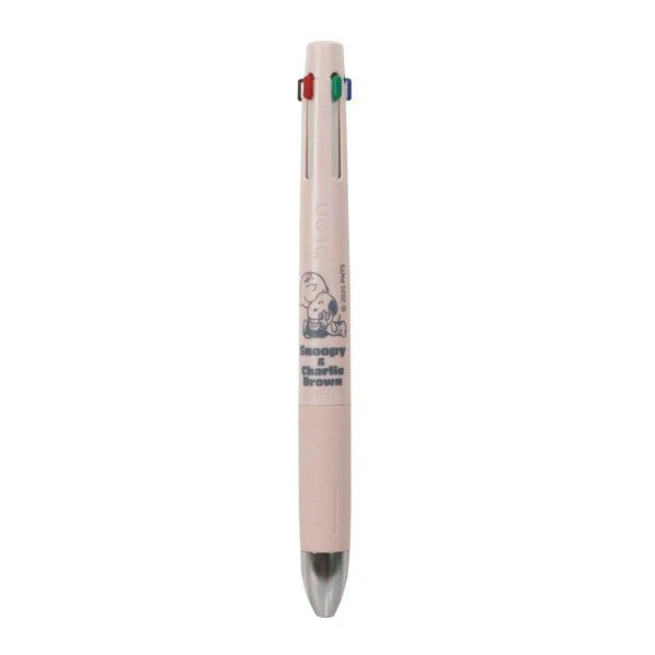 [Limited] bLen 4+S Peanuts Series Multifunctional Ballpoint Pen / Zebra - Image 5