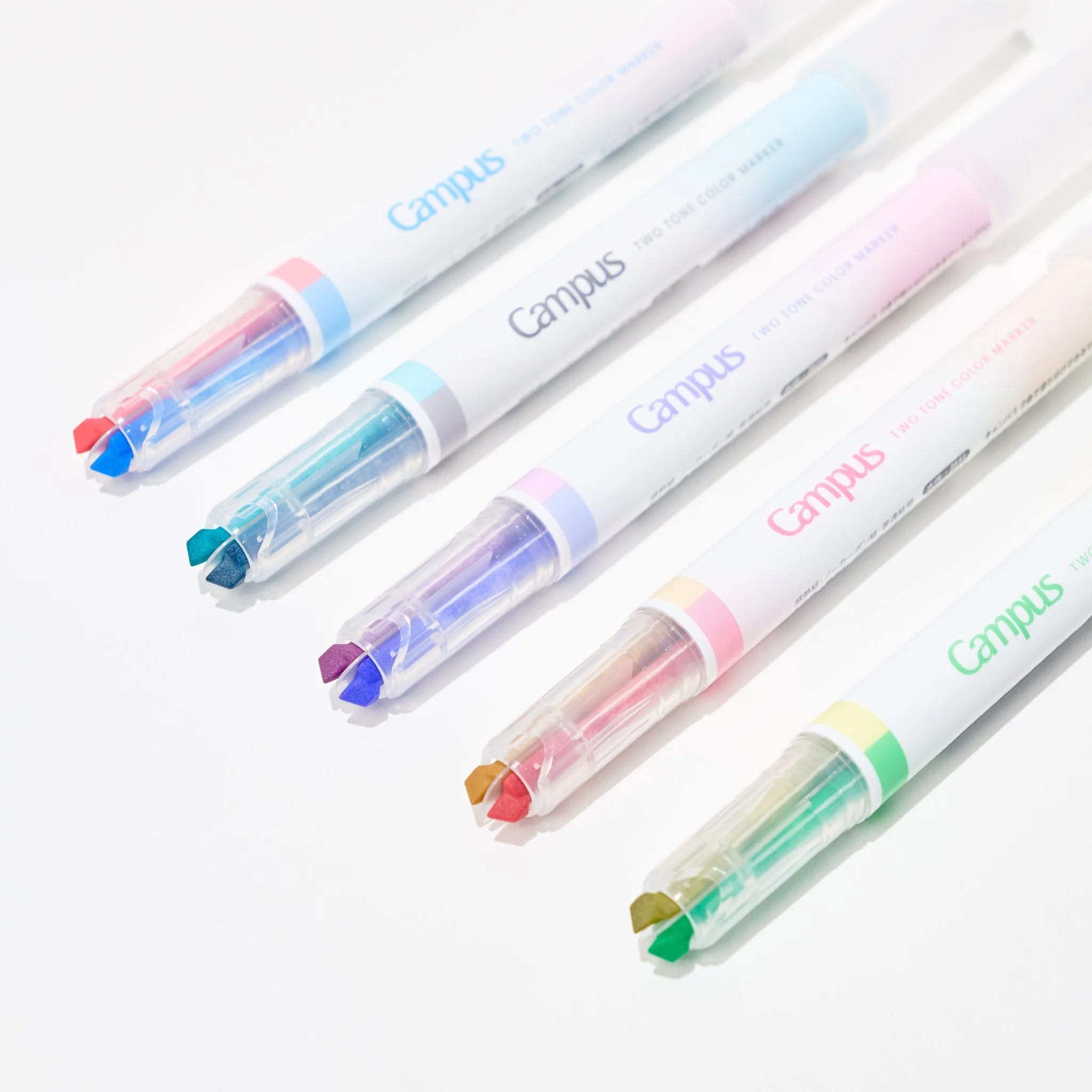 [Limited] Campus Dual Tone Highlighter Positive & Relaxing / KOKUYO