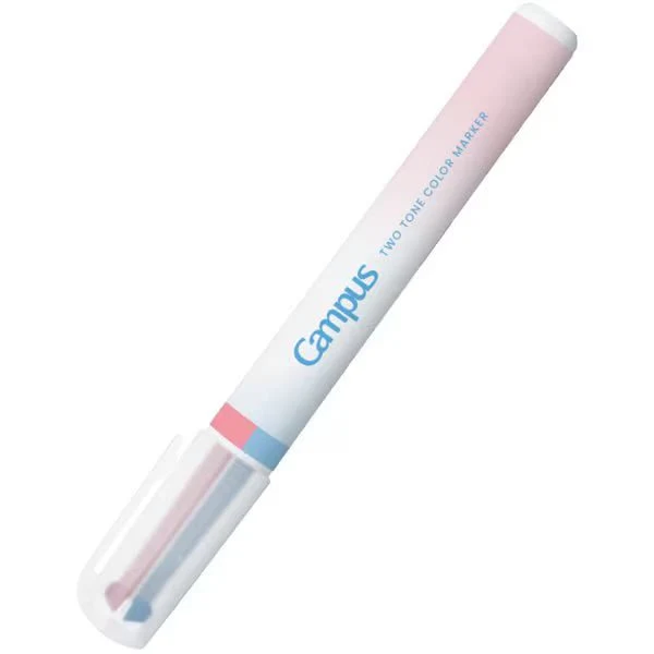 [Limited] Campus Dual Tone Highlighter Positive & Relaxing / KOKUYO - Image 2