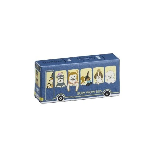 [Limited] norino Animal Bus Paper Case Correction Tape / PLUS - Image 5
