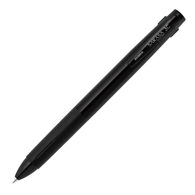 [Limited] Sarasa 3C Gel Ink Pen Monochrome Series / Zebra - Image 4