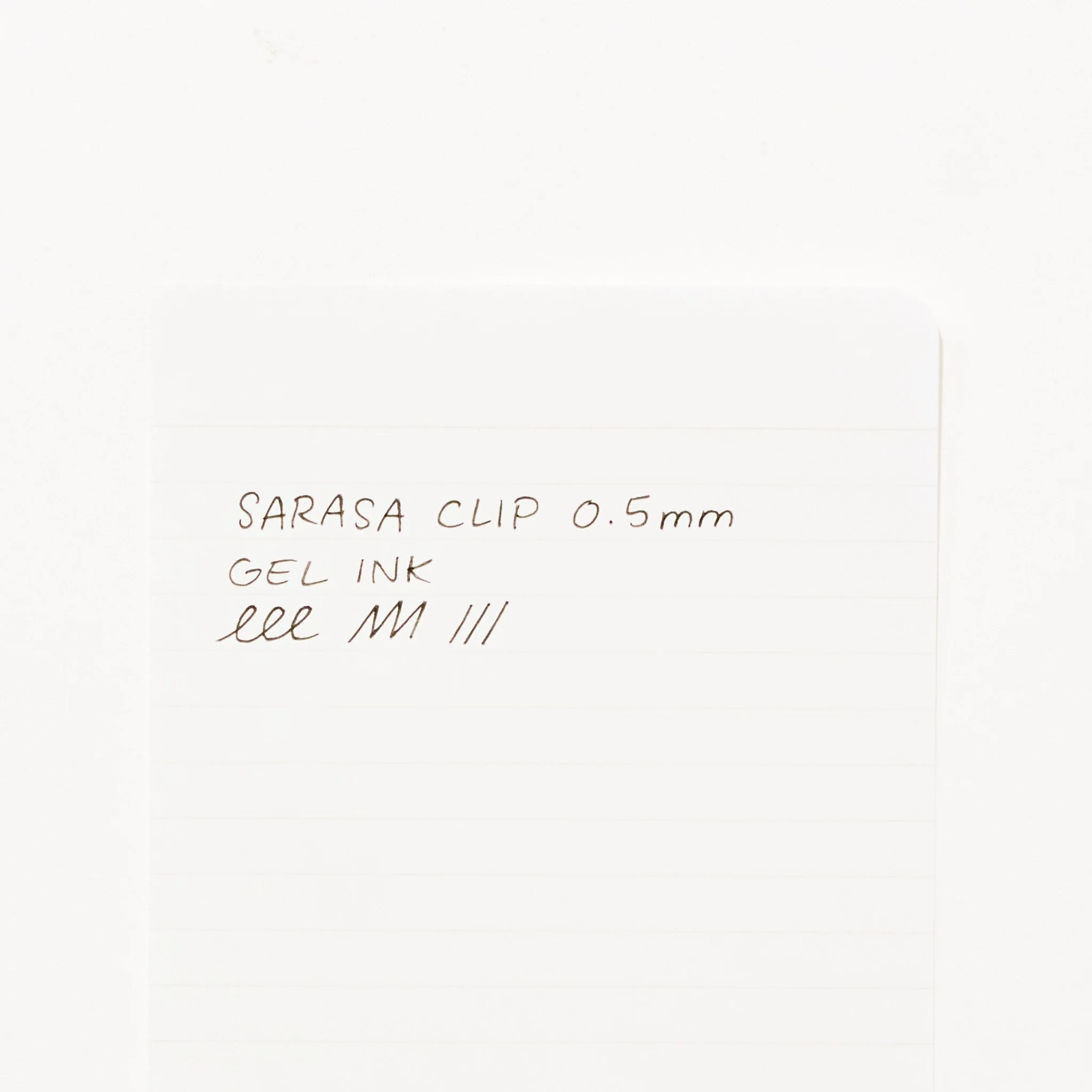 [Limited] Sarasa Clip Gel Ink Pen Monochrome Series / Zebra - Image 3