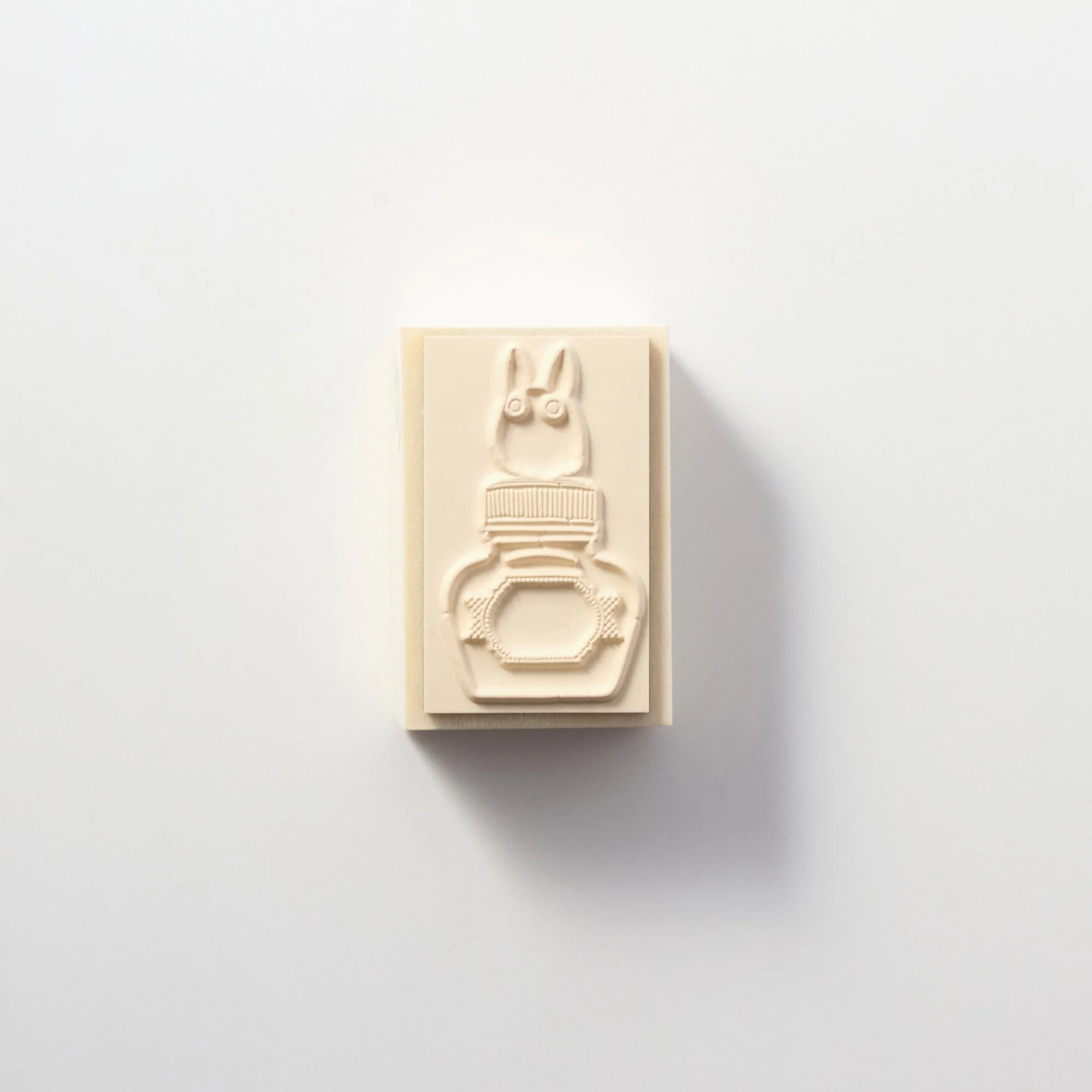 Little Totoro and Ink Bottle Rubber Stamps My Neighbor Totoro Studio Ghibli / BEVERLY - Image 2
