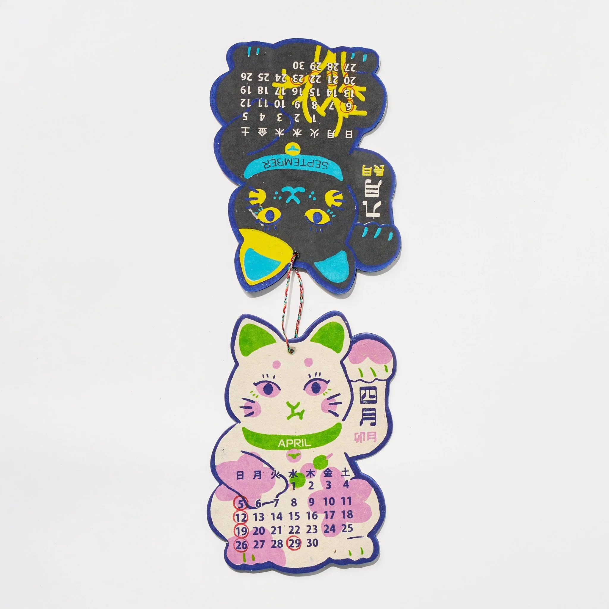 Maneki-neko Calendar 2026 Designed by Kaya / Amina Collection Co., Ltd. - Image 3