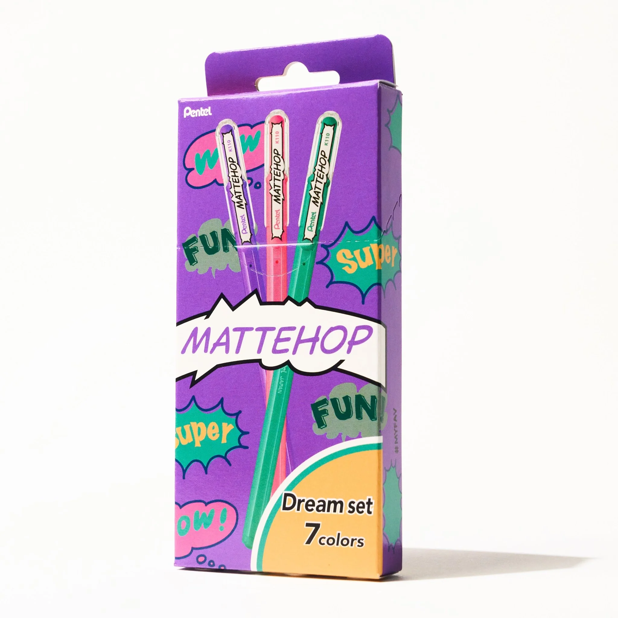 Mattehop Gel Ink Pen Set / Pentel - Image 12