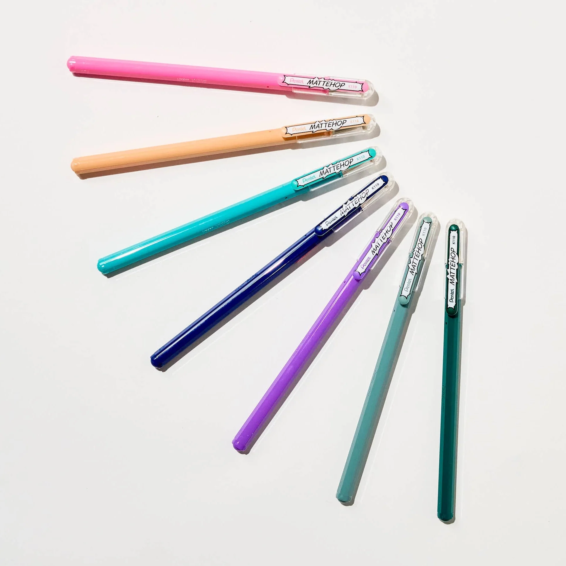 Mattehop Gel Ink Pen Set / Pentel - Image 4