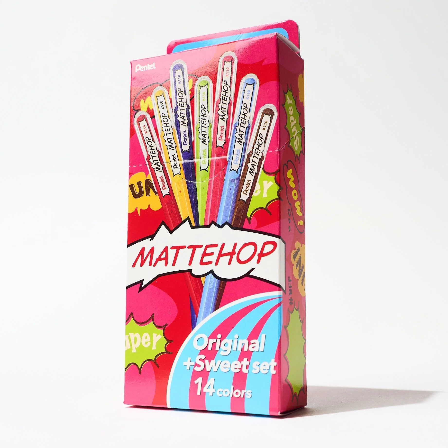 Mattehop Gel Ink Pen Set / Pentel - Image 8