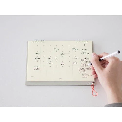 MD Monthly Desk Calendar 2026 / MIDORI - Image 7
