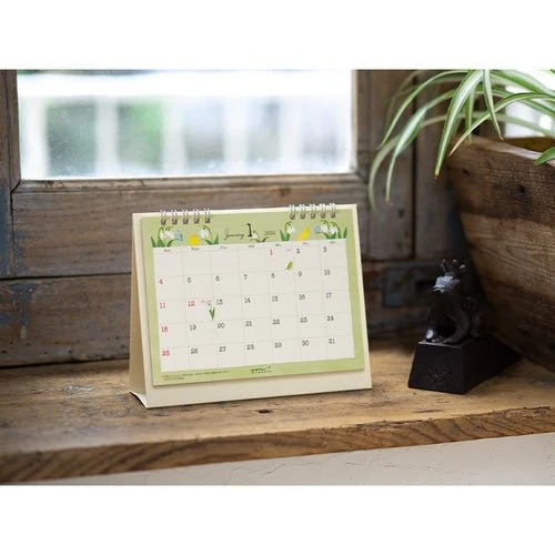 Medium Ring Desk Calendar 2026 / MIDORI - Image 15