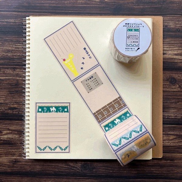 Memo Masking Tape Retro Series / Kinokosya - Image 9