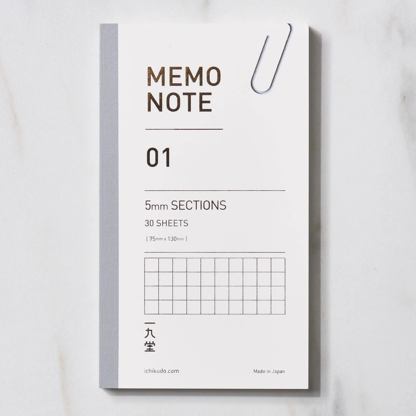 MEMO NOTE Mini Notebook / ICHIKUDO