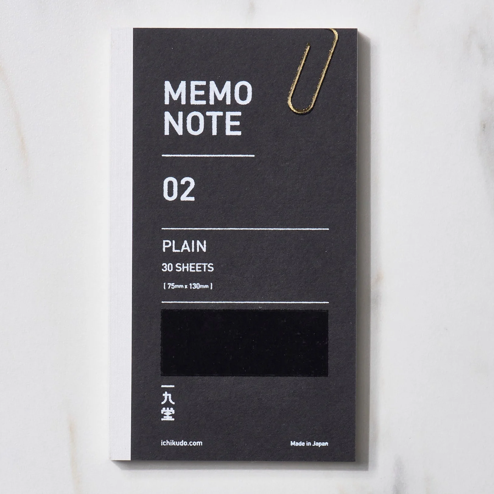 MEMO NOTE Mini Notebook / ICHIKUDO - Image 2