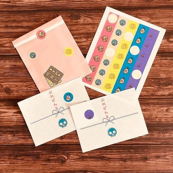 Mini Round Retro Sticker Set / Kinokosya - Image 19