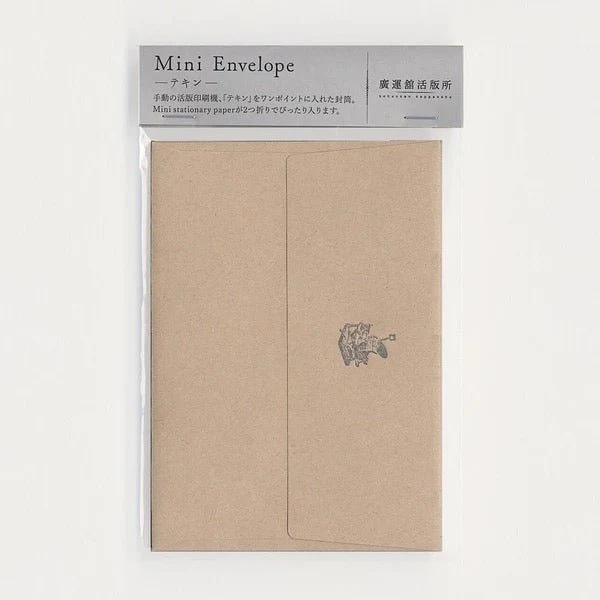 Mini Stationary Paper & Mini Envelope Tekin / Kohunkan Kappansho - Image 2