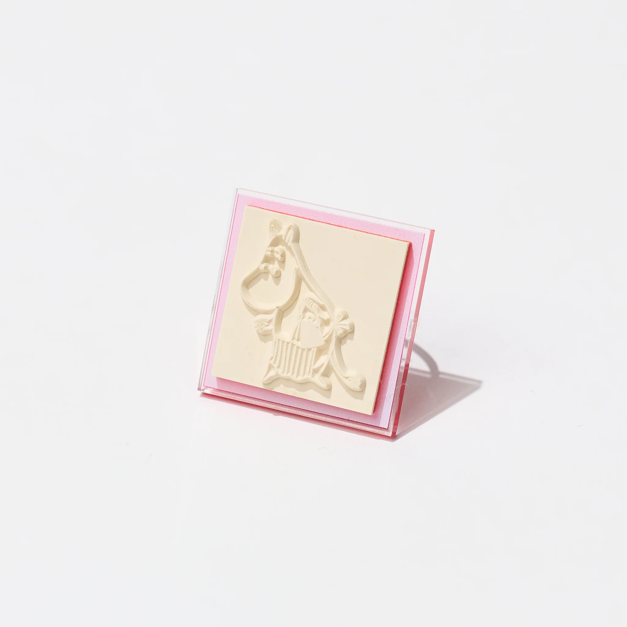 [Limited] Moomin 80th Anniversary Acrylic Stand Stamp Collection BOX / FUTABA - Image 4