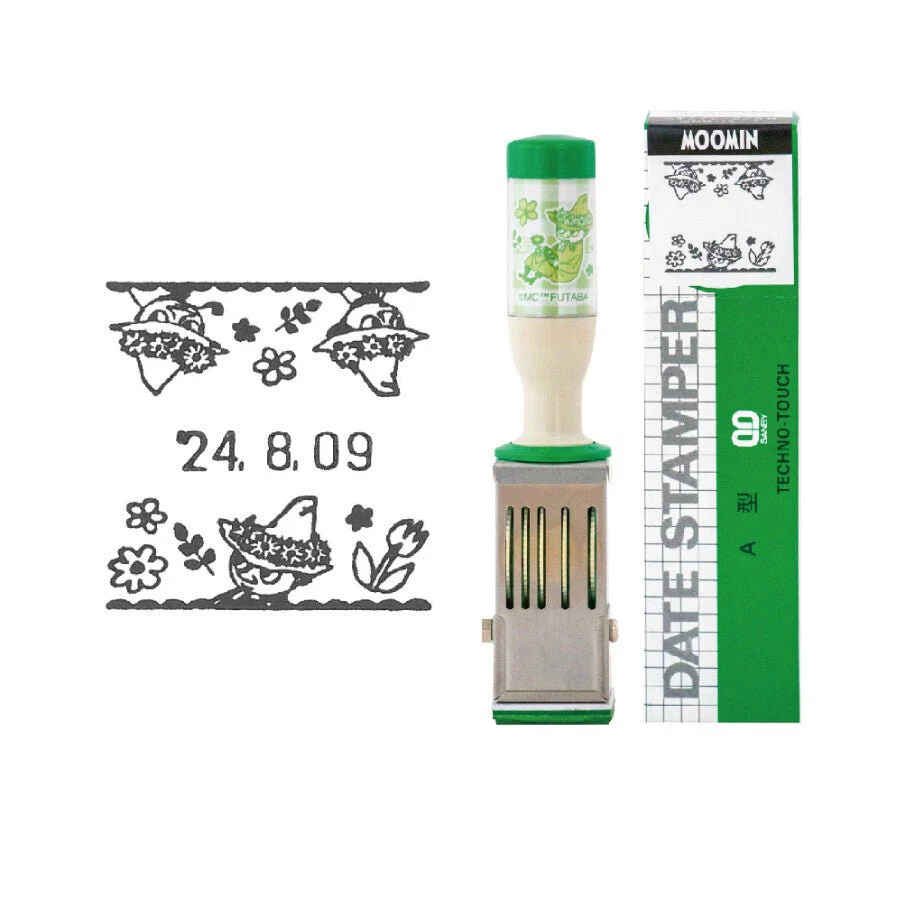 [Limited] Moomin Date Stamp Collection 80th Anniversary Edition / FUTABA - Image 9