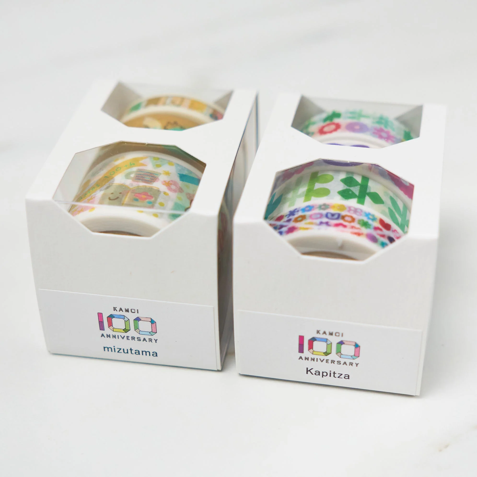 mt 100th Anniversary Kapitza and Mizutama Masking Tape Sets / Kamoi Kakoshi - Image 2