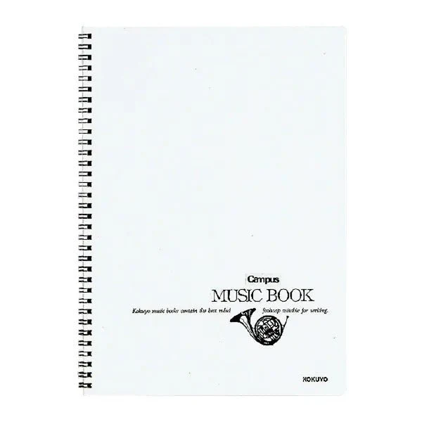 Music Notebook Twin Ring A4 / KOKUYO