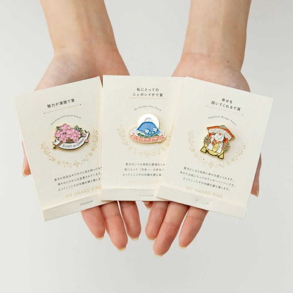 MY AWARD PiNS JAPAN Pin Badge / IROHA PUBLISHING - Image 11