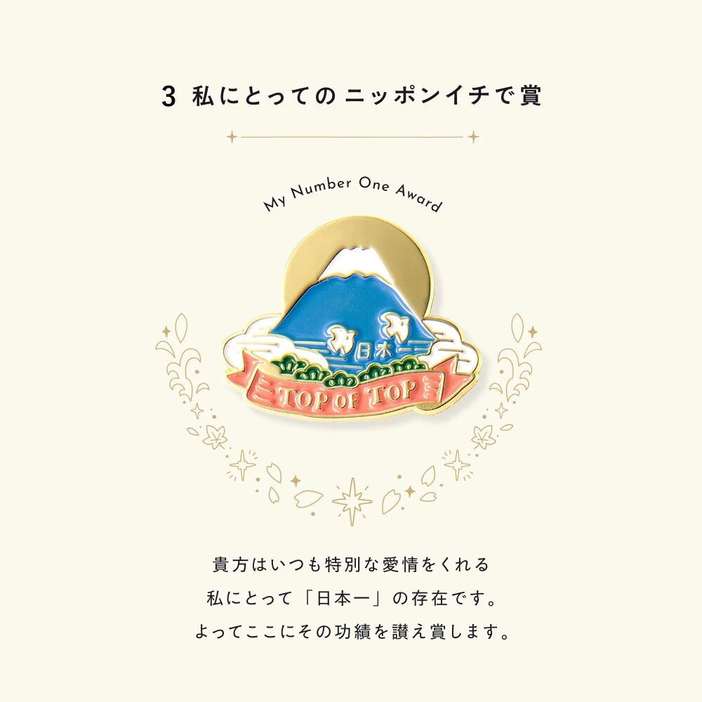 MY AWARD PiNS JAPAN Pin Badge / IROHA PUBLISHING - Image 3