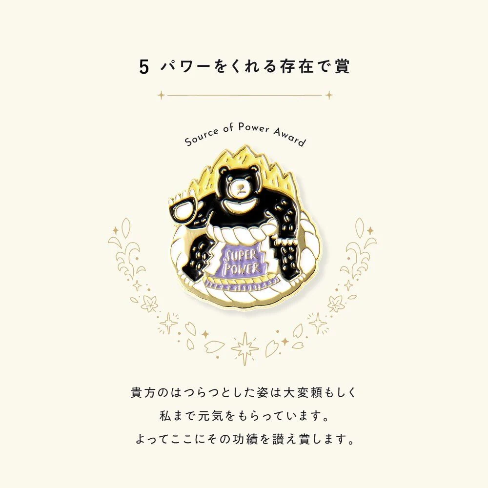MY AWARD PiNS JAPAN Pin Badge / IROHA PUBLISHING - Image 5
