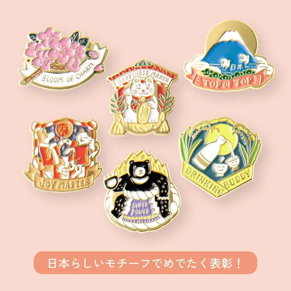 MY AWARD PiNS JAPAN Pin Badge / IROHA PUBLISHING - Image 7