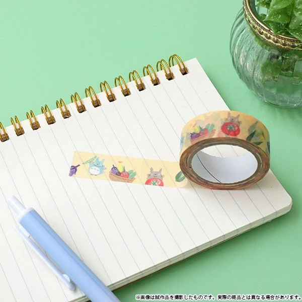 My Neighbor Totoro Break Time Vegetable Masking Tape / Movic