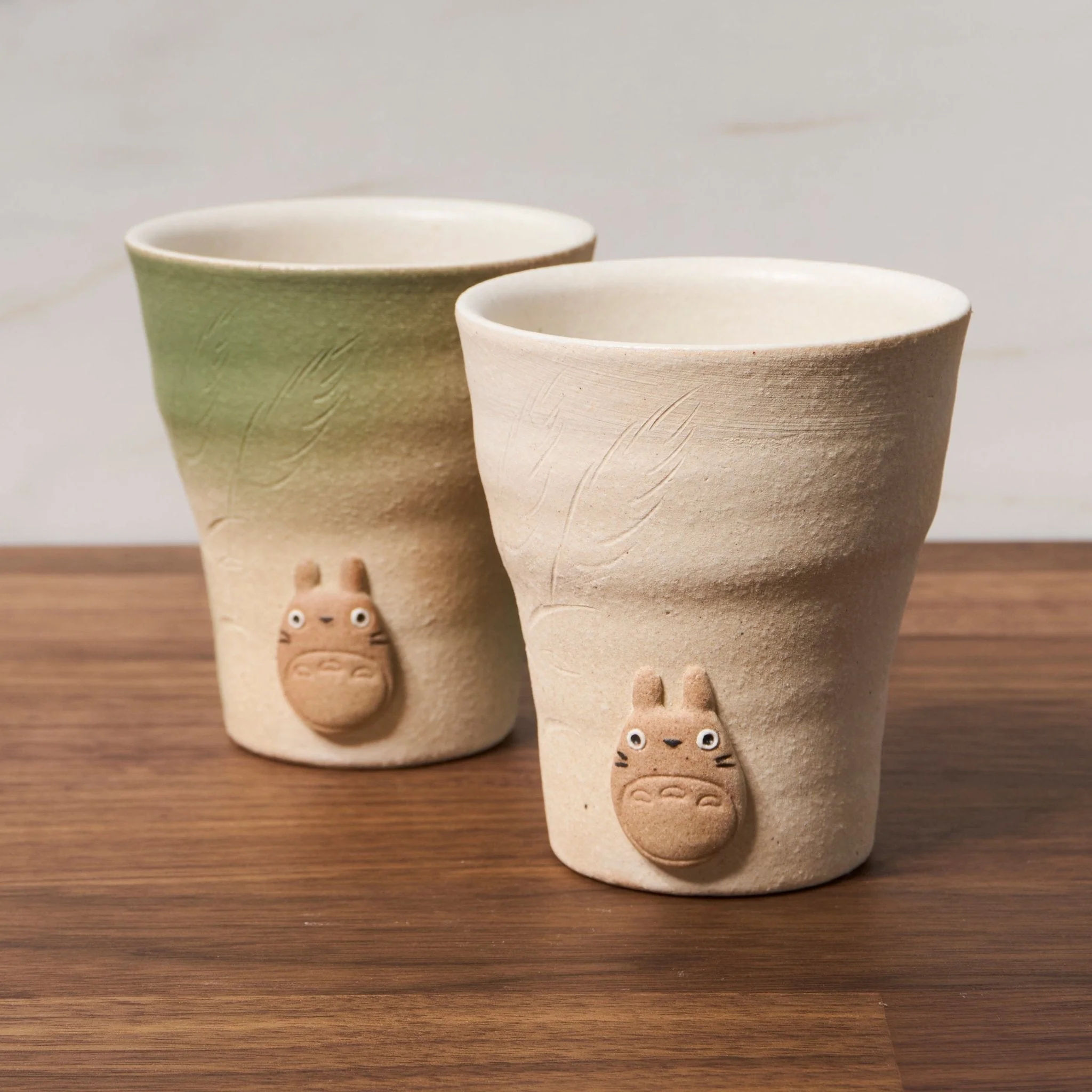 Studio Ghibli My Neighbor Totoro Shigarakiyaki Ceramic Cup Bundle / Meizan Kiln
