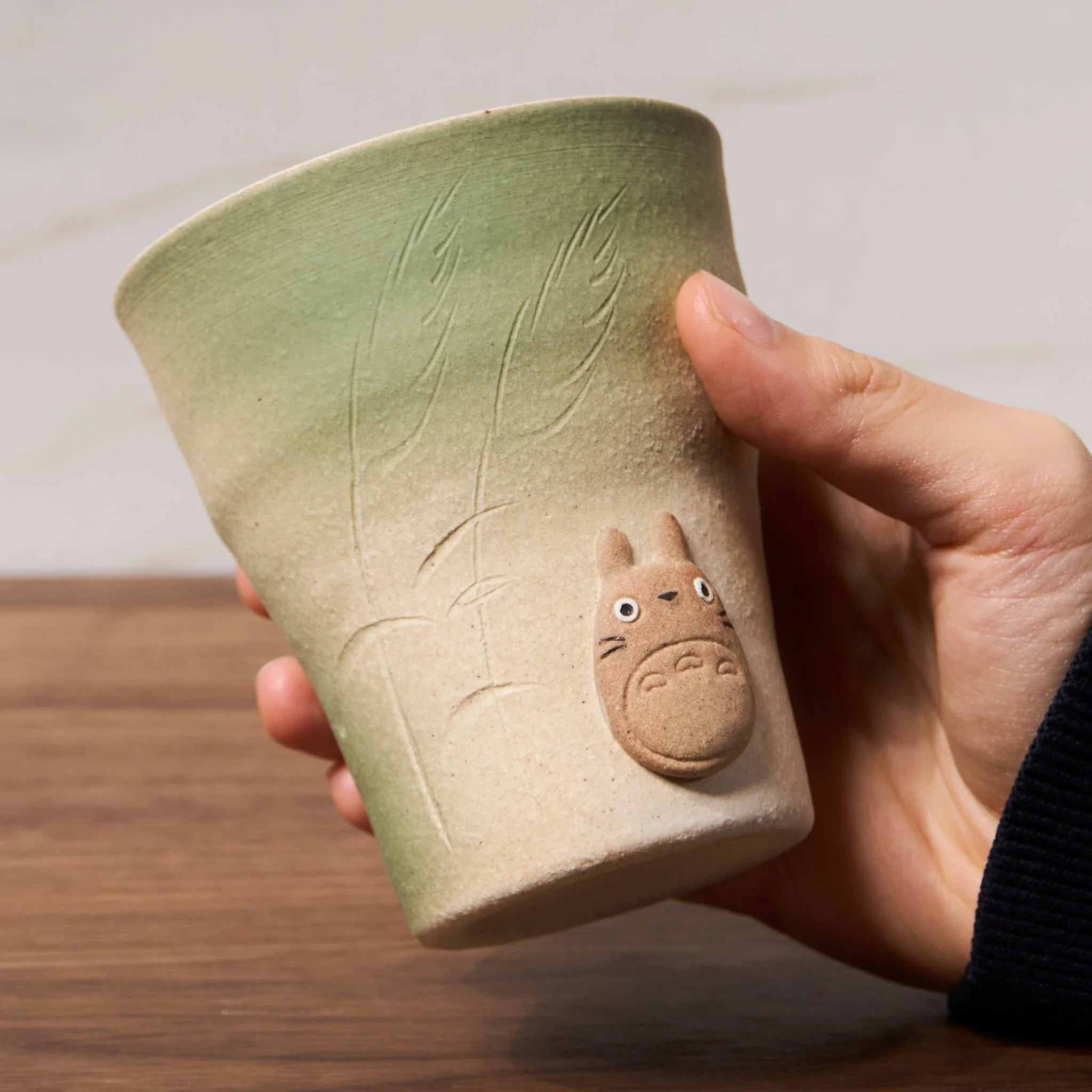 Studio Ghibli My Neighbor Totoro Shigarakiyaki Ceramic Cup Bundle / Meizan Kiln - Image 2