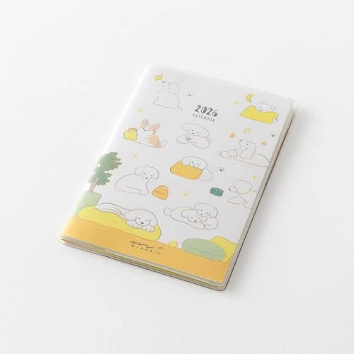 Natsumi Teraoka Puppy Pocket Diary 2026 / MIDORI - Image 2