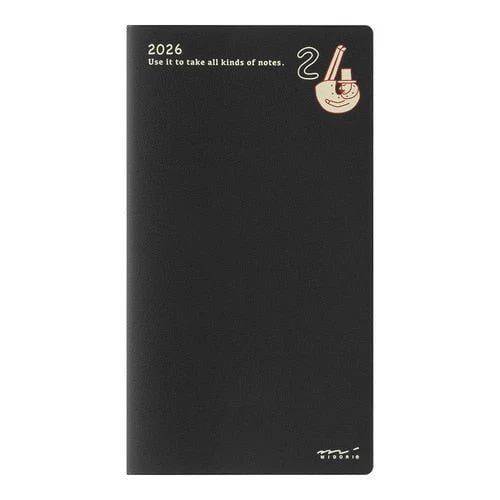 "Ojisan" Pocket Diary 2026 / MIDORI - Image 8