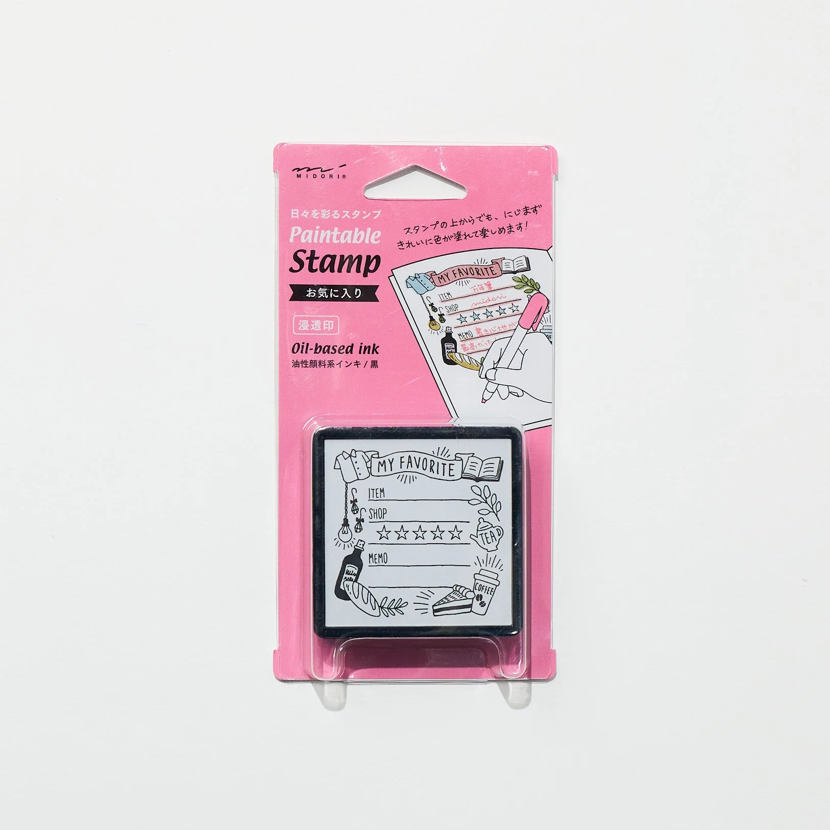 Paintable Stamp Self-Inking Rubber Stamp / MIDORI - Image 17