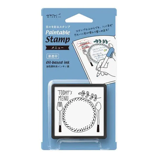 Paintable Stamp Self-Inking Rubber Stamp / MIDORI - Image 21