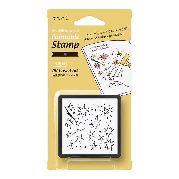 Paintable Stamp Self-Inking Rubber Stamp / MIDORI - Image 23
