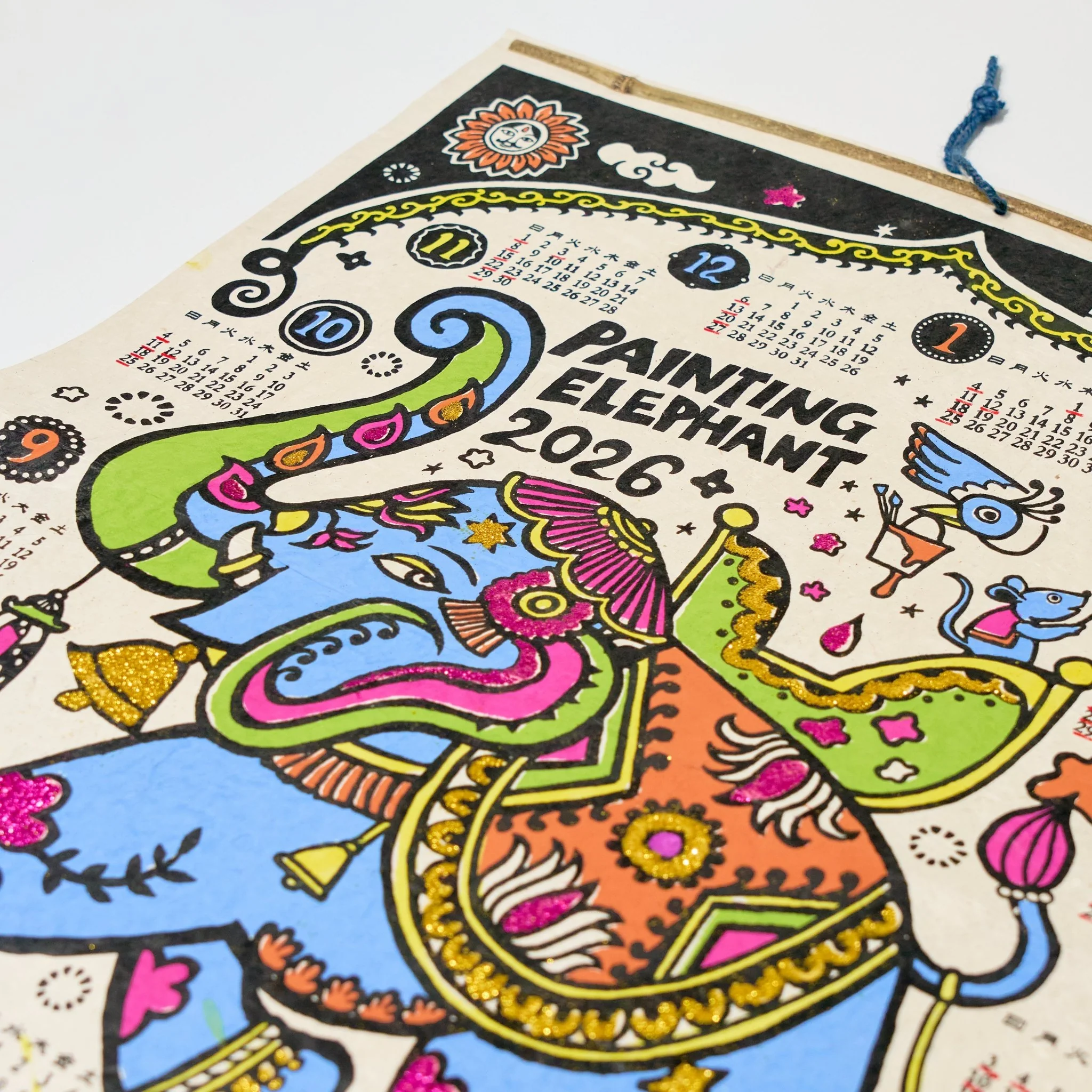 Painting Elephant Calendar 2026 Designed by Amina / Amina Collection Co., Ltd. - Image 2