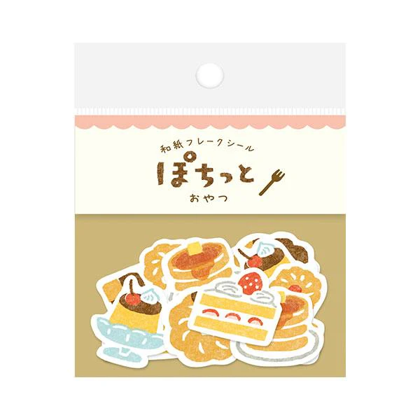 Pochitto Cafe Flake Seal Stickers / Furukawa Shiko - Image 2