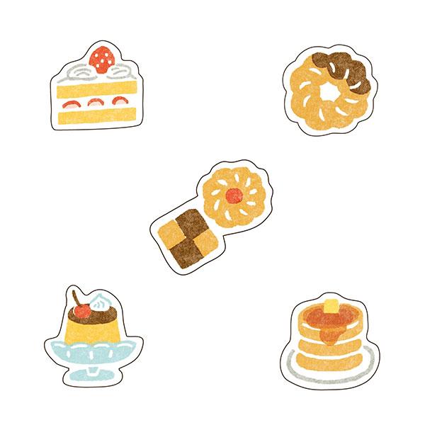 Pochitto Cafe Flake Seal Stickers / Furukawa Shiko - Image 4