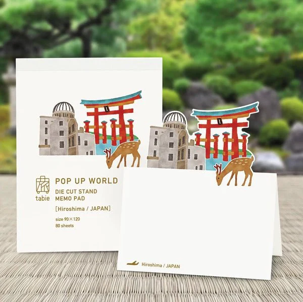 Pop-Up Japan Die-Cut Stand Memo Pad / Marumo Printing - Image 7