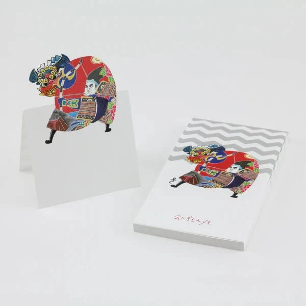 Pop-Up Lion Dance Die-Cut Stand Engimon Memo / Marumo Printing - Image 3