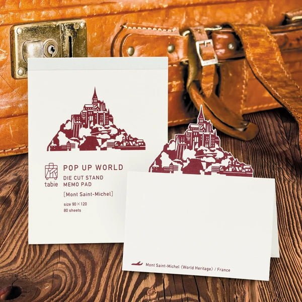 Pop-Up World Die-Cut Stand Memo Pad / Marumo Printing - Image 10